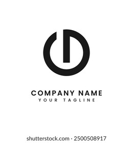Logo geometry symbol  elements template, clean minimal vector illustration.
