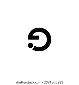 Logo gi initial gi abstract design illustration business building company