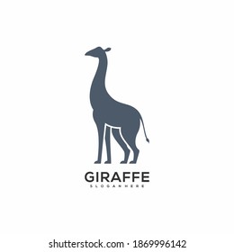 Logo-Giraffe Sillhouette Vectordesign