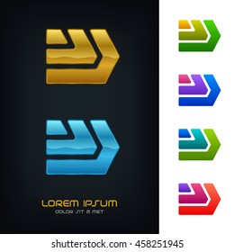 Logo global business, Vector Eps 10