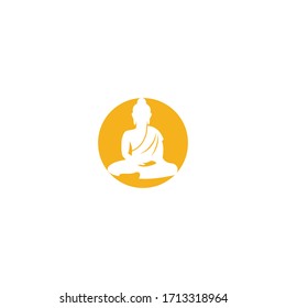 logo vector libre de oro buddha