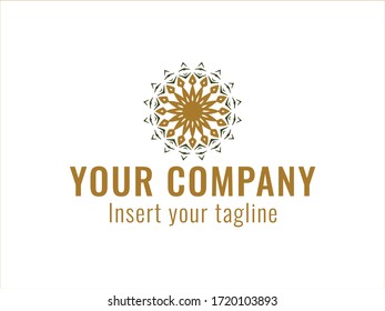 logotipo, oro, diseño, dorado, vectorial y abstracto para uso comercial. Diseñamos diseños atractivos para satisfacer las necesidades de los clientes