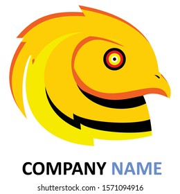 logo golden pheasant - vector