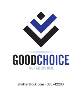 Logo Good Choice Icon Element Template Design Logos