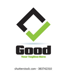 Logo Good Yes Icon Element Template Design Logos