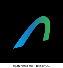 un logotipo con un color de gradiente que muchas empresas pueden utilizar