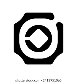 Logo Gram Latter O Monogram Vector