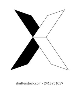 Logotipo Gram Latt X Vector monograma