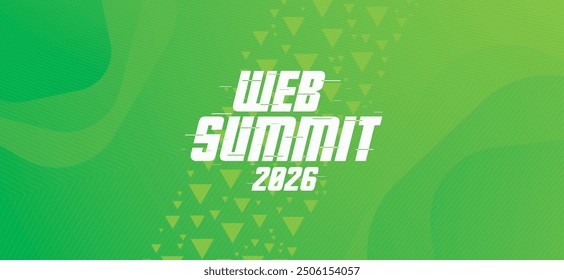 logo graphic design of annual event summit and title made for Technology and Web - annual convention for web