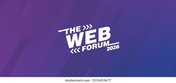 logo graphic design of annual event forum and title made for Technology and Web - annual convention for web