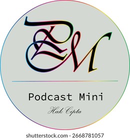 A logo is a graphic design element comprised of words (typography)