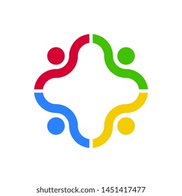 logo graphic vector people community social communication