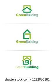 Logo green building