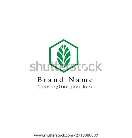 logo for green environmental conservation