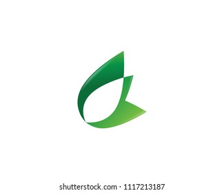 Logo of green Tree leaf ecology nature element vector