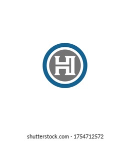 logo H design vector modern graphic