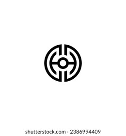 Logo h initial h abstract brokers corporate business capital company education finance accounting management partners business group