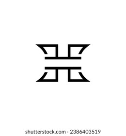 Logo h initial h vektor business brokers home network insurance