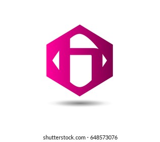 Logo H Letter company vector design template
