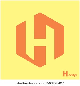 logo H ready to use and edit vector