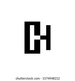 logo H simple vector modern font