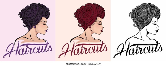 Logo  for hair or beauty salon