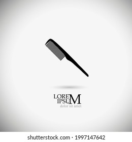 Logo-Hairbrush-Grafik. Vektorgrafik