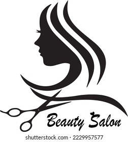 Logo for a hairdressing and beauty salon for women