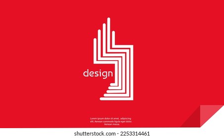 LOGO hand graphics stripes color black. shine navigate for success  creative business thinking,set icon,modern Idea concept illustration vector