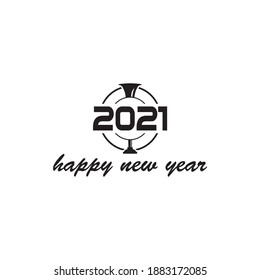 logo happy new year 2021