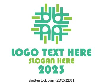 Logo Hard Est. 2023 . Happy New Year logo text design 2023 And logo business card design.