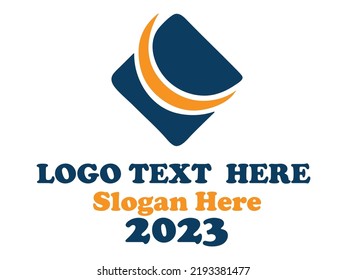 Logo Hard Est. 2023 . Happy New Year logo text design 2023 And logo business card design.