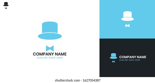 Logo Hat - All elements on this template are editable with vector software