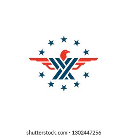 logo hawk GUN star DESIGN