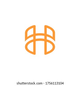logo HC design vector modern graphic