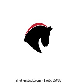 logo head horse vektor design