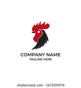 Logotipo - Rostro con color negro y rojo