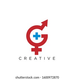 logo health abstract design vector icon