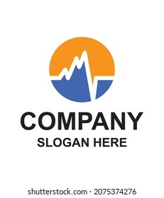 logo for health care , heart and medcine company medical heart,healthcare template health logo shape vector care design medical circle