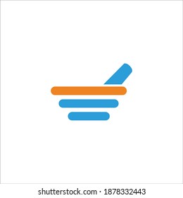 logo herbal icon templet vector
