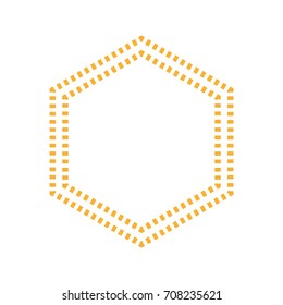 logo hexagon points