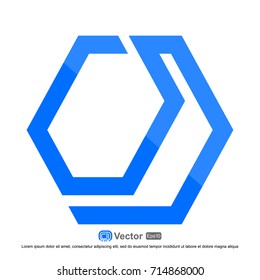 logo hexagon templates