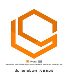 logo hexagon templates