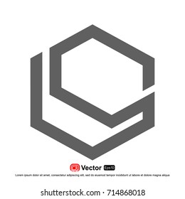 logo hexagon templates