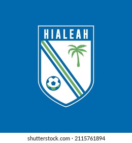 Logo Hialeah, Florida, USA Football Team