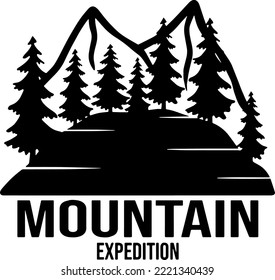 Logo Hiking Can be applied as stickers , picture books , etc