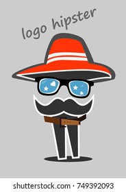 logo hipster
