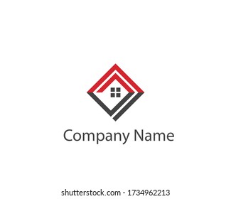a logo of the home