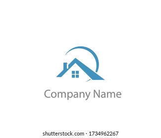 a logo of the home