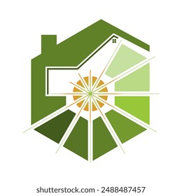 logo home abstrack vektor modern 